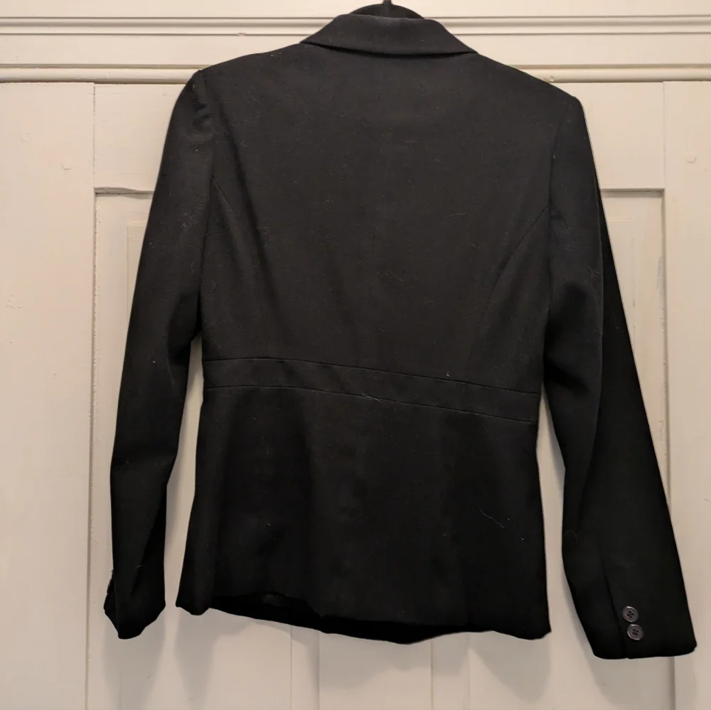 Monie Monie Black Tailored Blazer- Small - Picture 2 of 5